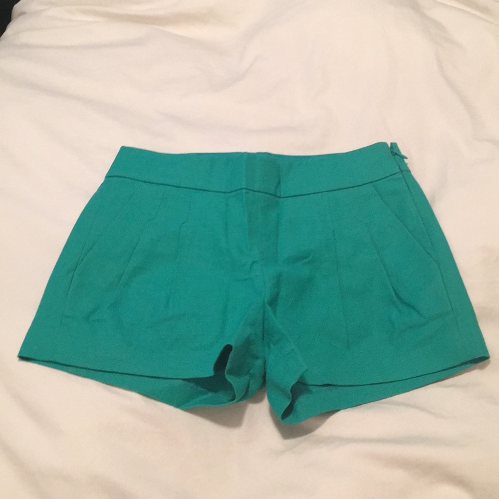 Jcrew pleated shorts